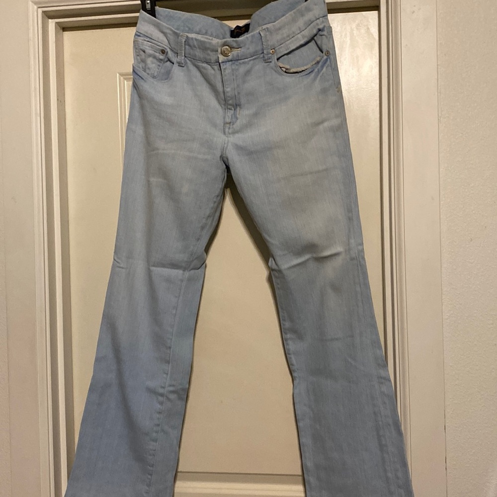 Seven light wash jeans